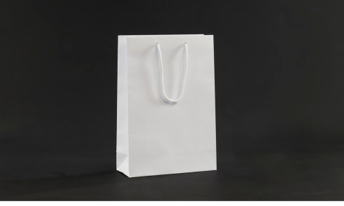 White Kraft Paper Luxury Gift Bags - 240x100x350mm